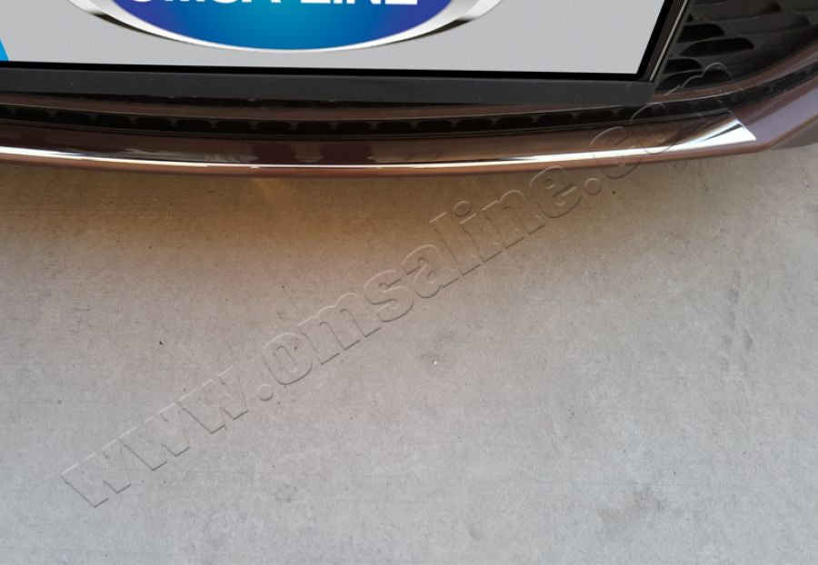 Bumper grille trim 2014-2018 (stainless steel) for Hyundai I-20 2014-2020 - image 4