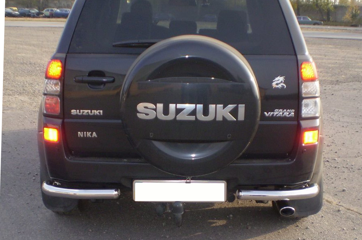 Rear Guard AK003 (Stainless Steel) for Suzuki Grand Vitara 2005-2017 - image 1