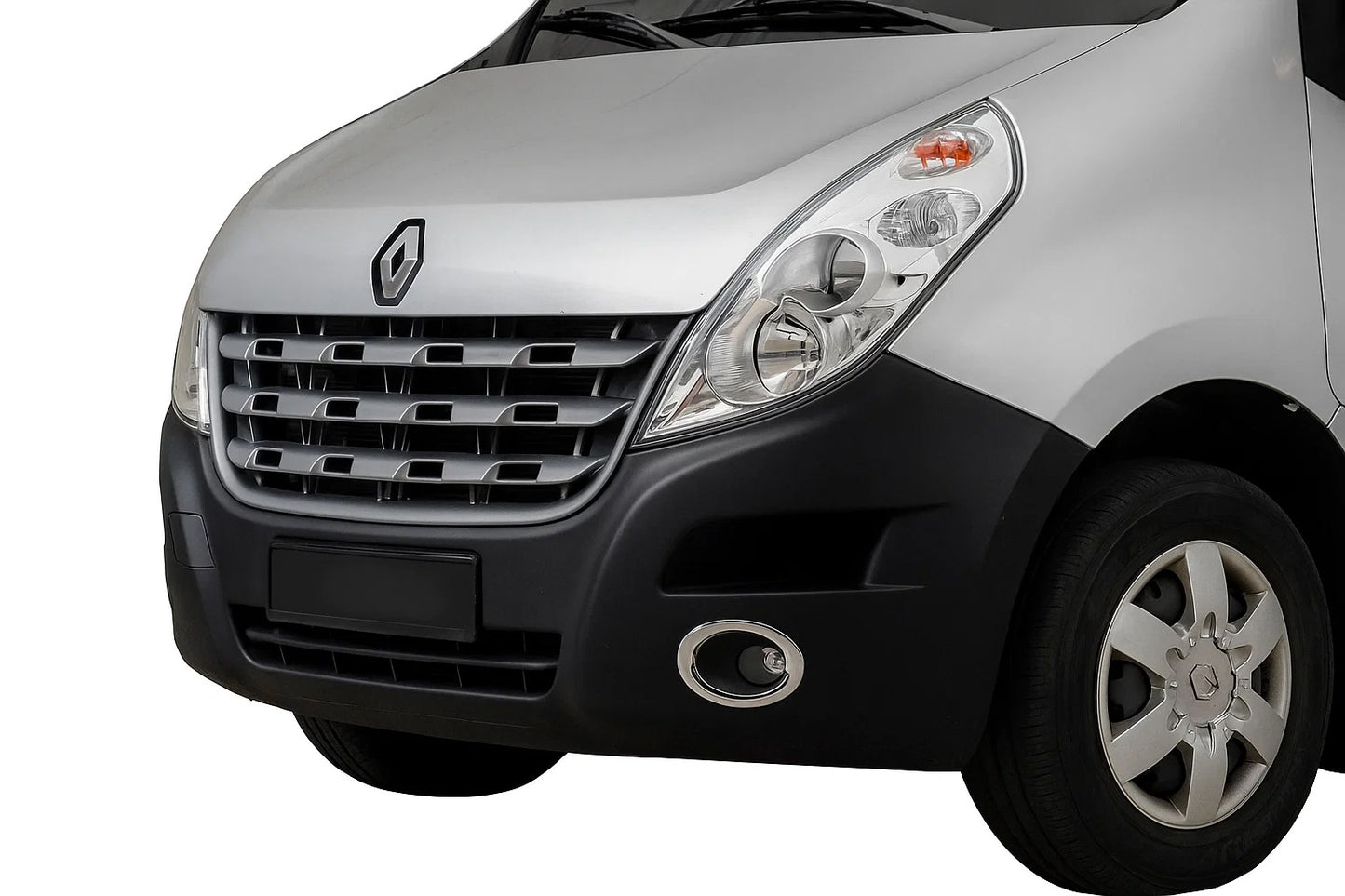 Fog Light Covers Carmos (2 pcs, Stainless Steel) for Renault Master 2011-2023 - image 3