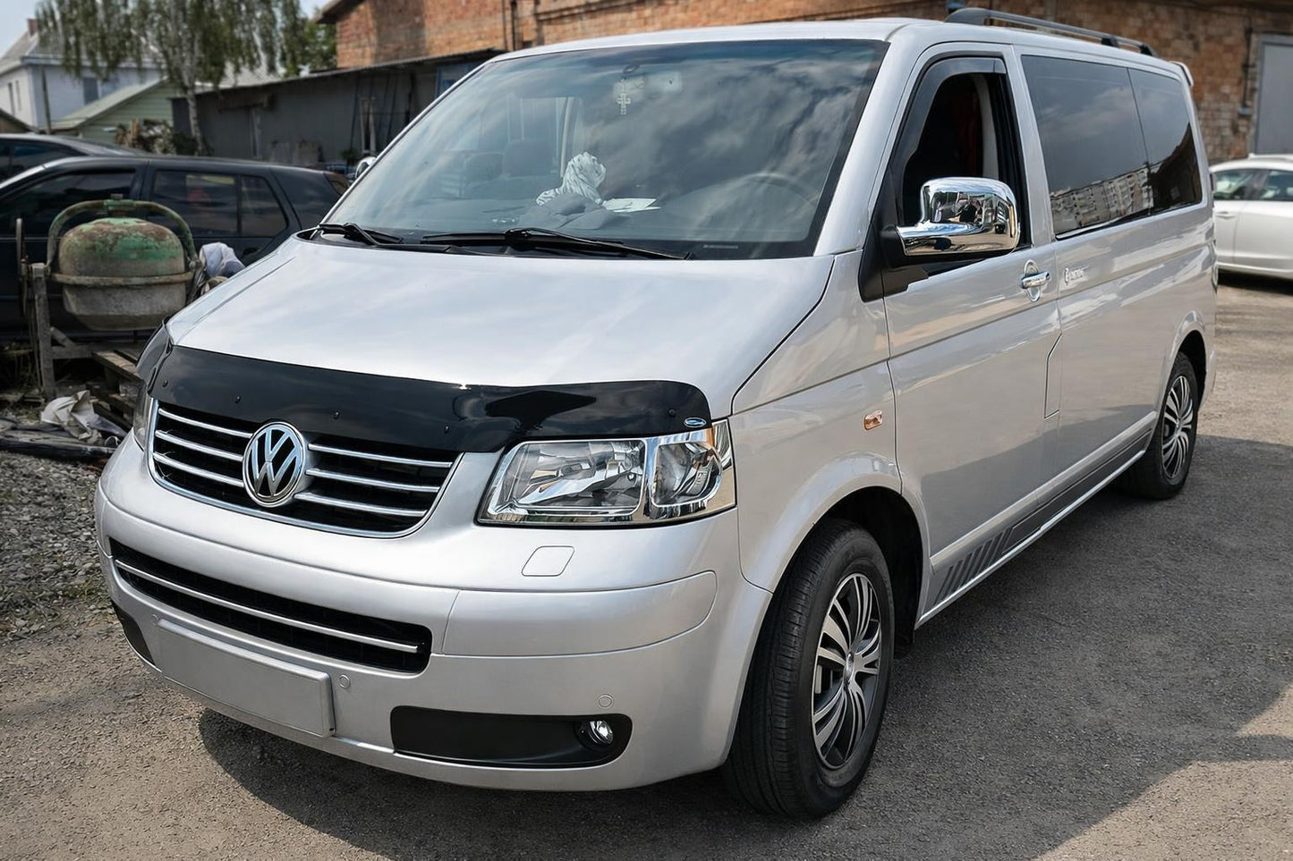 Chrome Mirror Covers (2 pcs) for Volkswagen T5 Transporter 2003-2010 - image 1