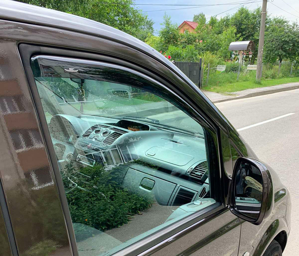 In-channel window deflectors (2 pcs, HIC) for Mercedes Viano 2004-2014 - image 4