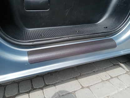 ABS Door Sill Covers (2 pcs, DDU) for Renault Trafic 2001–2015 - image 1