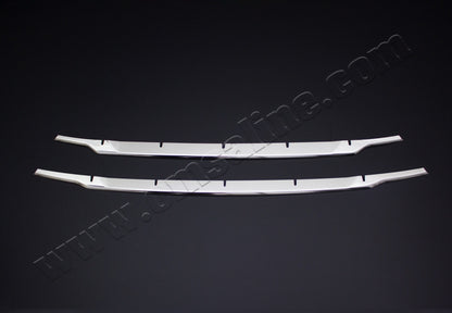 Stainless Steel Rear Bumper Protector OmsaLine (2018↗, 2 pcs) for Ford Courier 2014-2023 - image 2