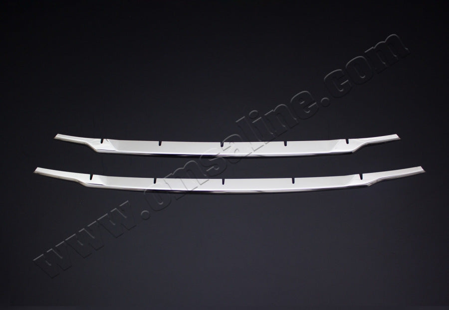 Stainless Steel Rear Bumper Protector OmsaLine (2018↗, 2 pcs) for Ford Courier 2014-2023 - image 2