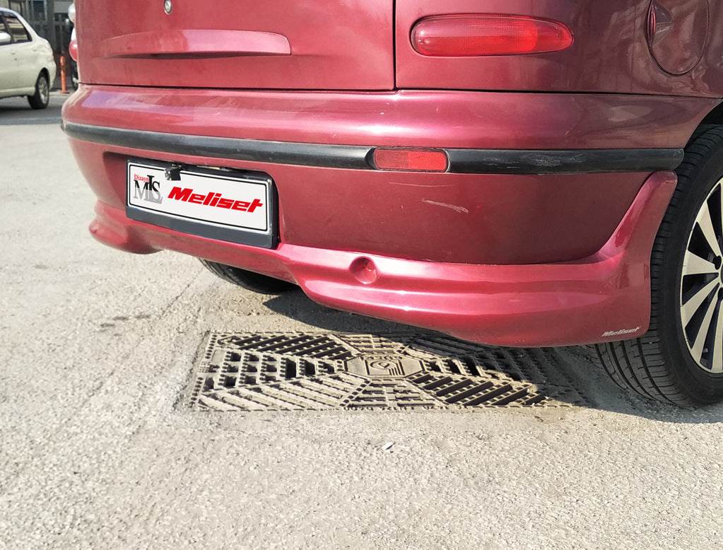 Cover on the rear bumper (Meliset, for painting) for Fiat Bravo 2008↗ - Reelken Auto