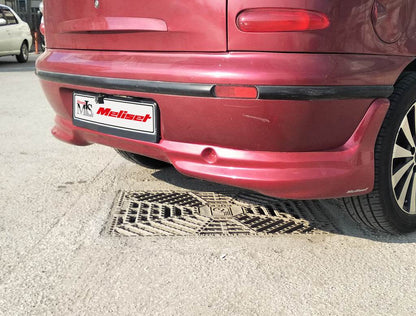 Cover on the rear bumper (Meliset, for painting) for Fiat Bravo 2008↗ - Reelken Auto