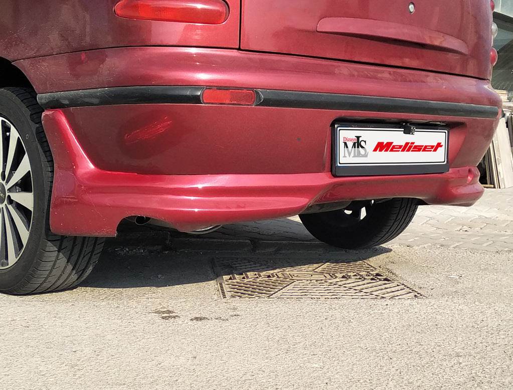 Cover on the rear bumper (Meliset, for painting) for Fiat Bravo 2008↗ - Reelken Auto