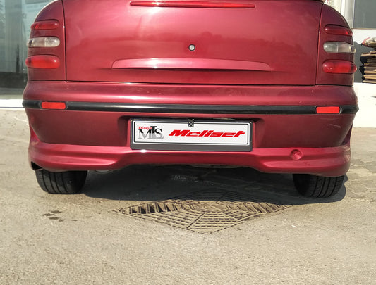 Rear bumper cover (Meliset, primed) for Fiat Bravo 2008-2016 - image 2