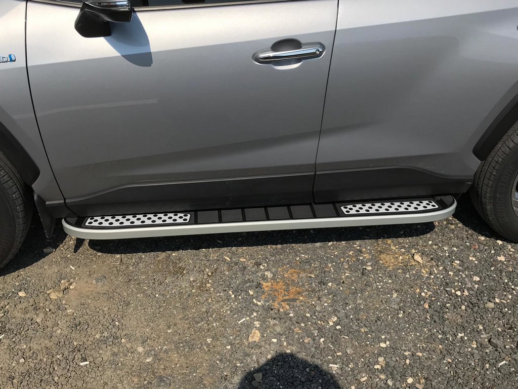 Side Steps Tayga V2 (2 pcs, Aluminum) for Toyota Rav 4 2019- - image 6
