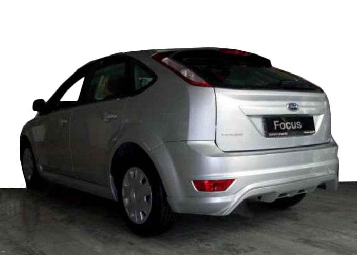 Rear bumper HB (paintable) for Ford Focus II 2005-2008 - Reelken Auto