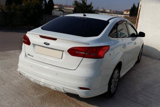 Rear bumper cover Sedan 2015↗ (primed for painting) for Ford Focus III 2011-2017 - image 1