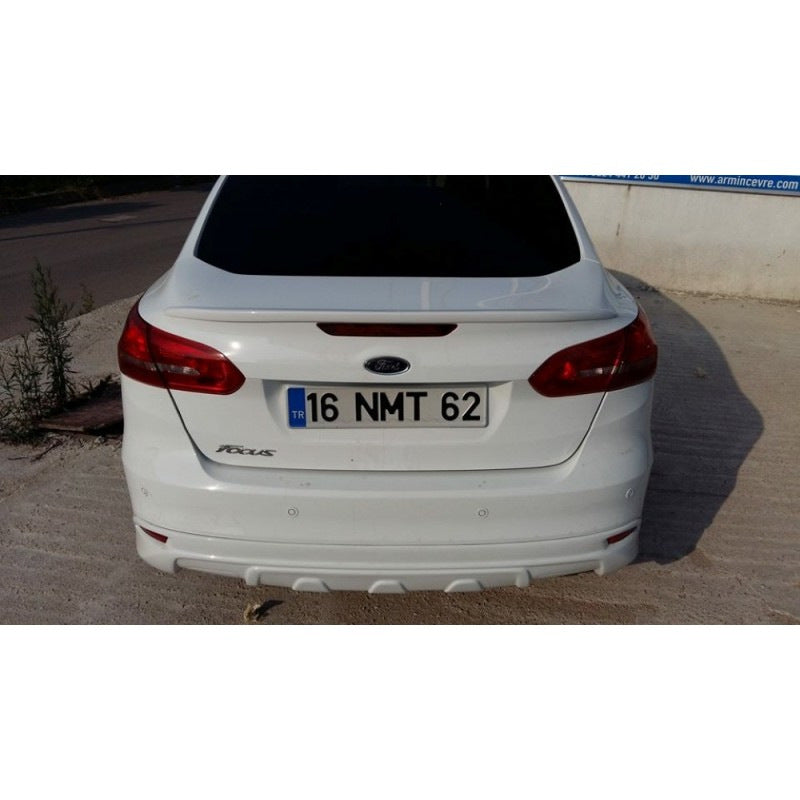 Rear bumper cover Sedan 2015↗ (primed for painting) for Ford Focus III 2011-2017 - image 2