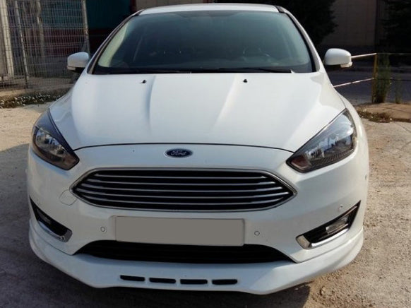 Front bumper lip 2015-2017 (primed for painting) for Ford Focus III 2011-2017 - image 1