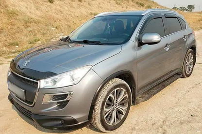 Window Deflectors (4 pcs, HIC) for Peugeot 4008 2012-2017 - image 1