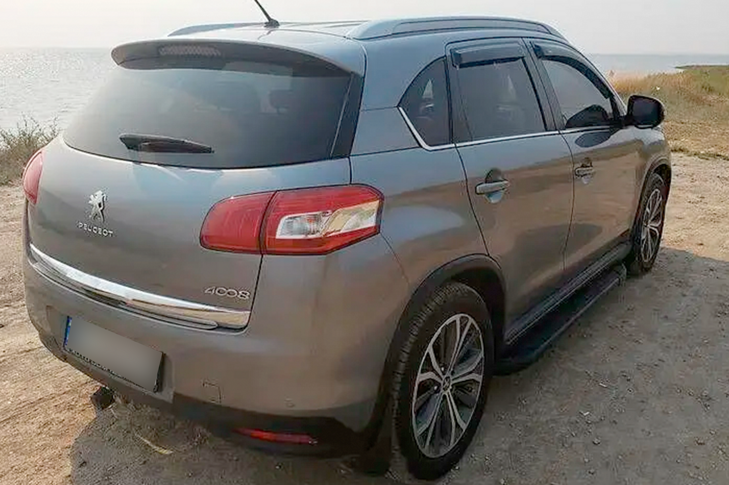 Window Deflectors (4 pcs, HIC) for Peugeot 4008 2012-2017 - image 2
