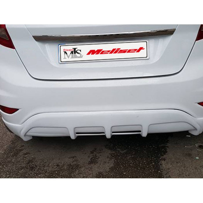 Rear bumper cover Meliset (primed for painting) for Ford Fiesta 2008-2017 - image 2