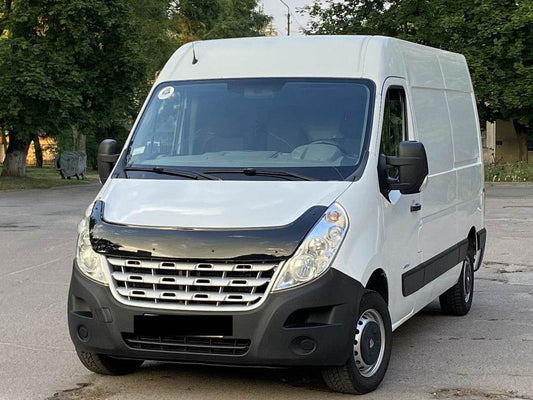 The hood deflector 2010-2014 (EuroCap) for Renault Master 2011-2023 - Reelken Auto