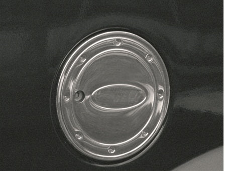 Chrome Fuel Cap Cover (Stainless Steel) for Ford Connect 2002-2006 - image 1