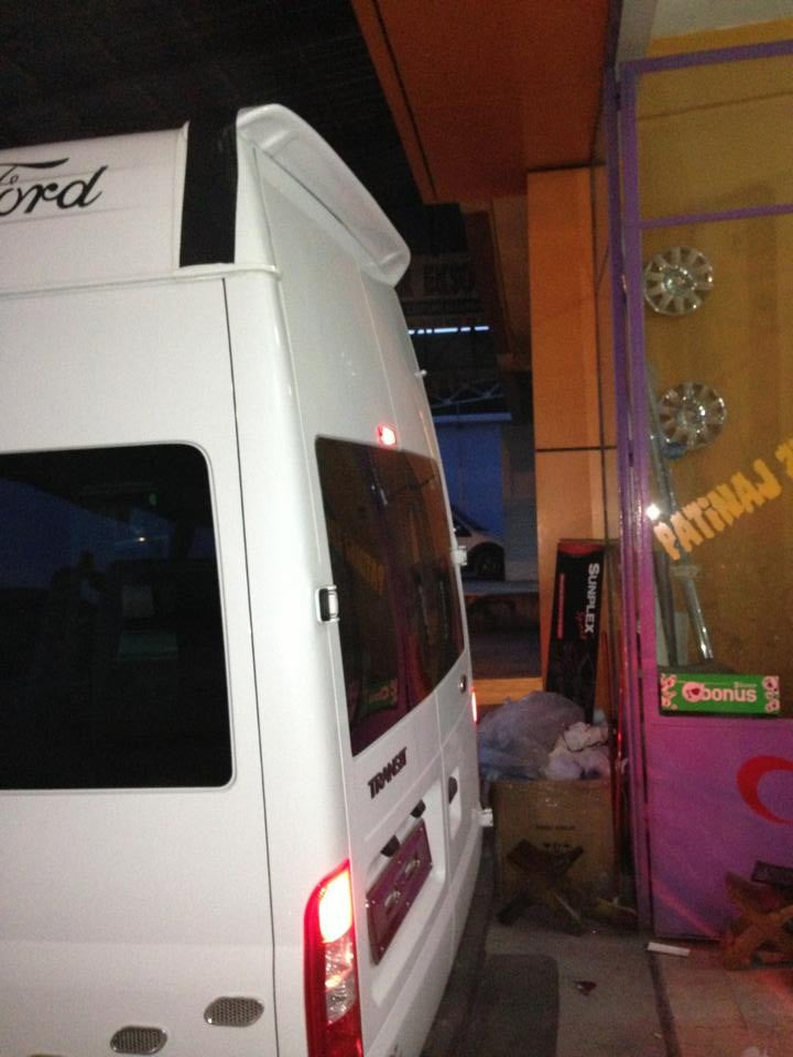 Anatomic High Roof Spoiler (primed for painting) for Ford Transit 2000-2014 - image 3