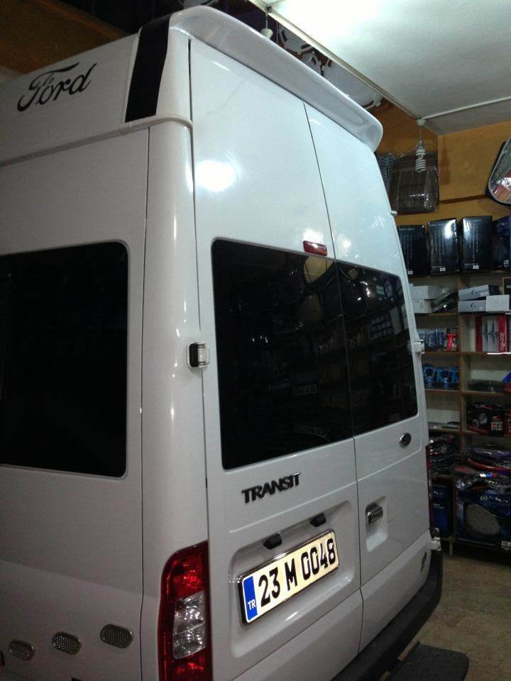Spoiler Anatomic high roof (painted) for Ford Transit 2000-2014 - Reelken Auto