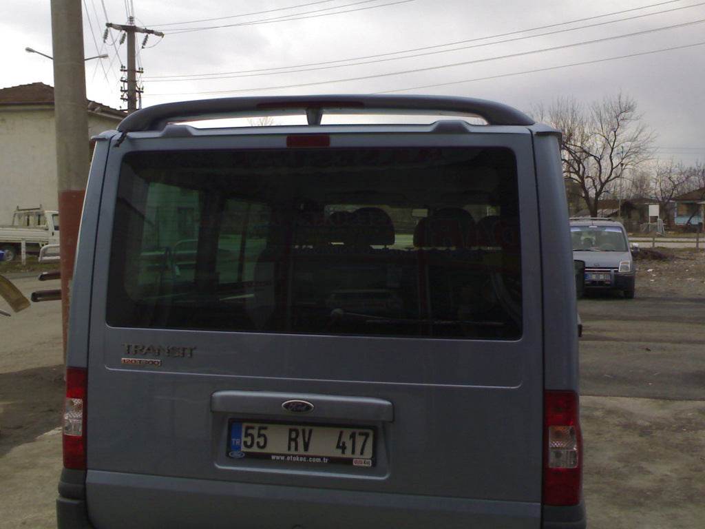 Spoiler Isikli low roof (for painting) for Ford Transit 2000-2014 - Reelken Auto