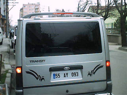 Spoiler Isikli low roof (for painting) for Ford Transit 2000-2014 - Reelken Auto