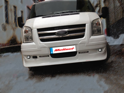Front bumper lip (2006-2014, DRL, with grille) for Ford Transit 2000-2014 - image 2
