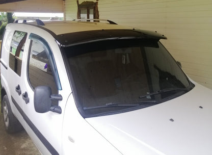Windshield visor (black gloss, 5mm) for Fiat Doblo I 2001-2005 - image 11