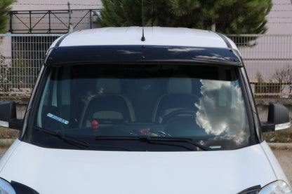 Windshield visor (black gloss, 5mm) for Opel Combo 2012-2018 - image 4