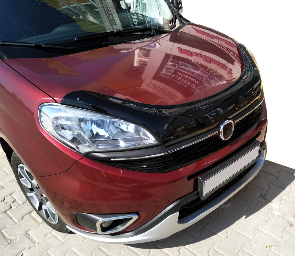 Hood Deflector EuroCap (2015+) for Fiat Doblo II 2010-2022 - image 1