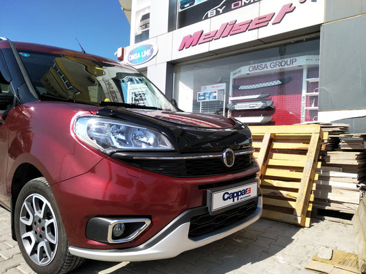 Hood Deflector EuroCap (2015+) for Fiat Doblo II 2010-2022 - image 2