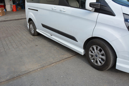 Side Skirts (2 pcs, primed for painting) for Ford Custom 2013-2022 - image 2