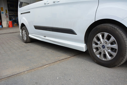 Side Skirts (2 pcs, primed for painting) for Ford Custom 2013-2022 - image 6