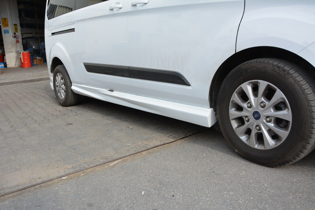 Side Skirts (2 pcs, primed for painting) for Ford Custom 2013-2022 - image 6