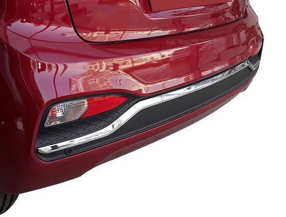 Rear bumper sill protector 2018-2020 stainless steel for Hyundai I-20 2014-2020 - image 1