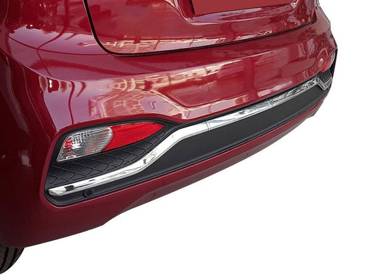 Rear bumper sill protector 2018-2020 stainless steel for Hyundai I-20 2014-2020 - image 1