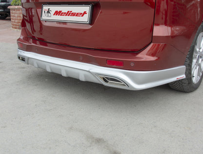 Rear bumper cover (primed for painting) for Ford Courier 2014-2023 - image 4
