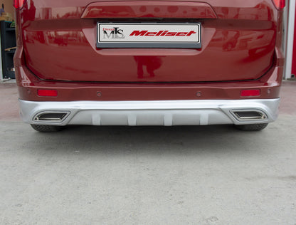 Rear bumper cover (primed for painting) for Ford Courier 2014-2023 - image 3