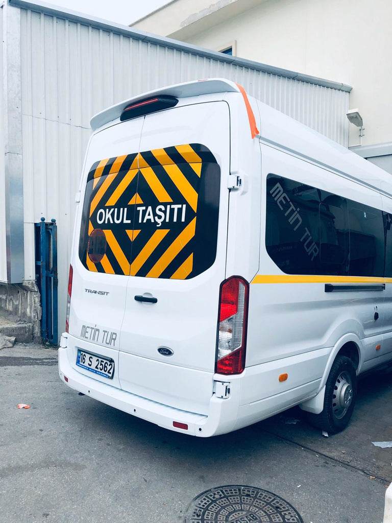 Anatomik spoiler (2019+, for painting) for Ford Transit 2014↗ - Reelken Auto