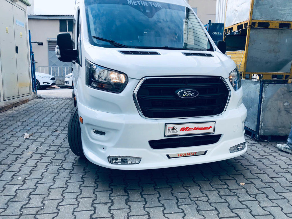 Front bumper lip ERA (2019+, primed for painting) for Ford Transit 2014- - image 1
