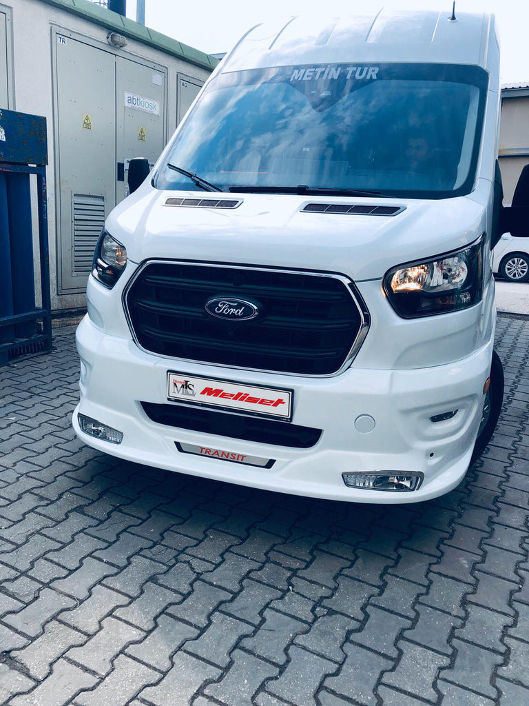 Front bumper lip ERA (2019+, primed for painting) for Ford Transit 2014- - image 2