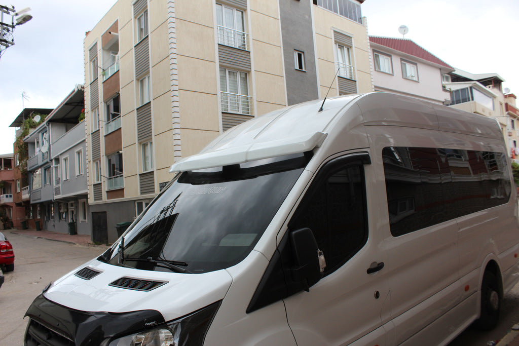 Windshield Sun Visor V2 (adhesive, paintable) for Ford Transit 2014- - image 2