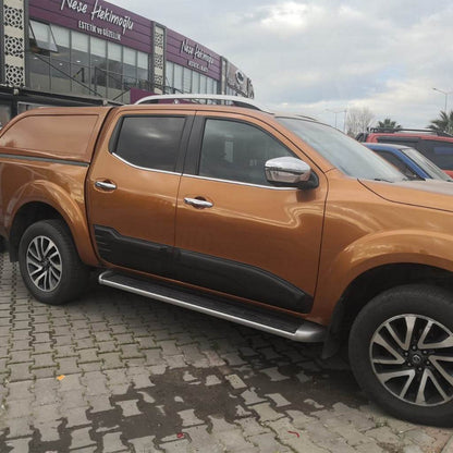 Molding on doors (4 PCs ABS) for Nissan Navara/NP300 2016- - Reelken Auto