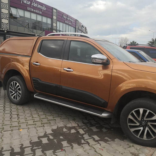 Molding on doors (4 PCs ABS) for Nissan Navara/NP300 2016- - Reelken Auto