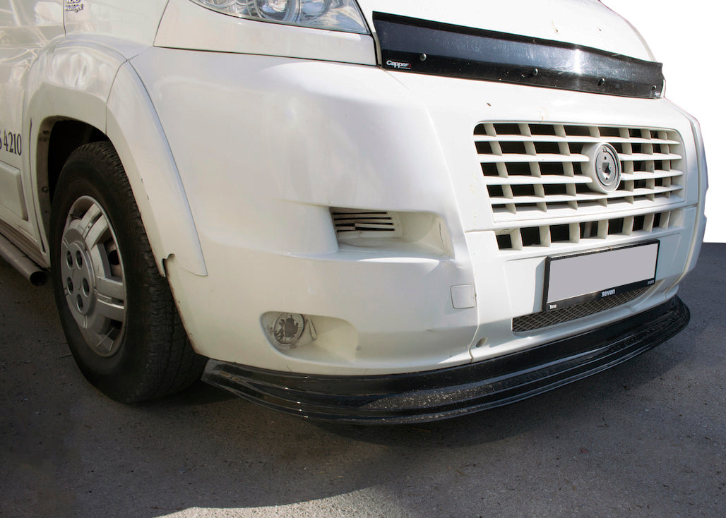 Front lip 2006-2013 (black) for Peugeot Boxer 2006-2025 - image 1