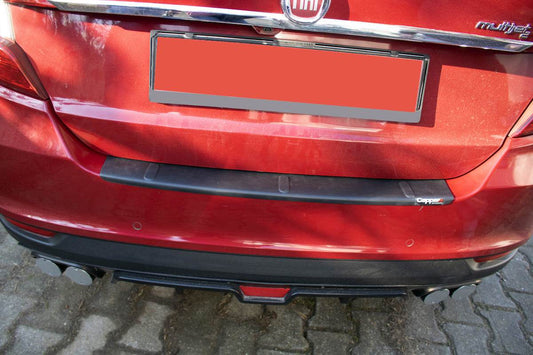 Cover on the rear bumper EuroCap (Sedan, ABS) for Fiat Tipo 2016↗ year - Reelken Auto