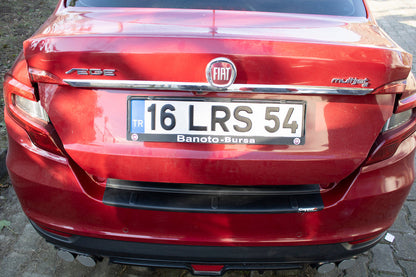 Rear Bumper Cover EuroCap (Sedan, ABS) for Fiat Tipo 2016- - image 4