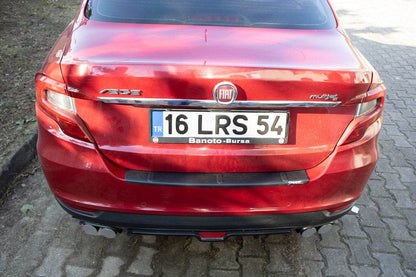 Cover on the rear bumper EuroCap (Sedan, ABS) for Fiat Tipo 2016↗ year - Reelken Auto