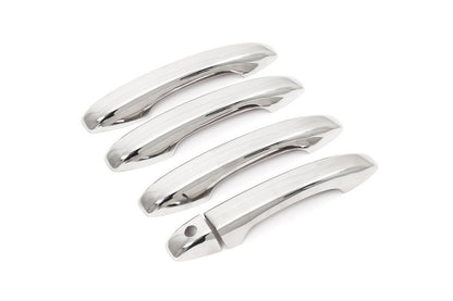 Door Handle Covers Omsa Line (4 pcs, Stainless Steel) for Dacia Duster 2024- - image 1