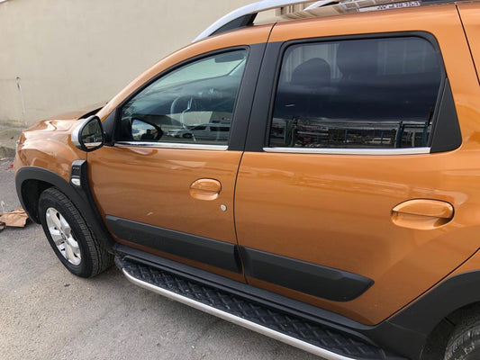 Bottom edging of glass (4 pieces, stainless steel) for Dacia Duster 2018-2024 - image 2
